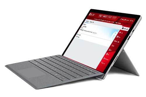 Microsoft Surface Tablet Paperless Meeting
